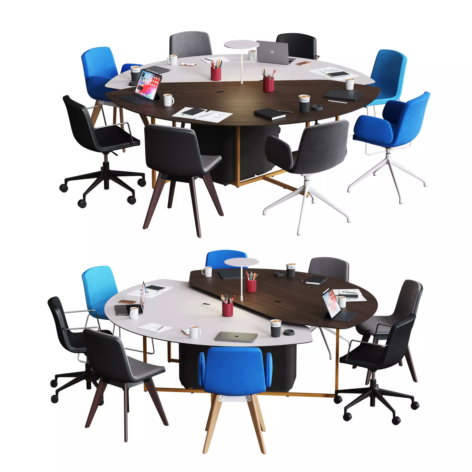 OrangeBox - Fielding Short Leg WorkTable 3D model