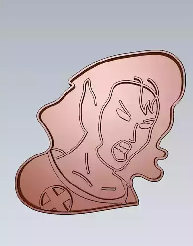Wonderfull Wolfsbane X-Men Characters Cookie Cutter 