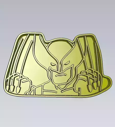 Wonderfull Wolverine X-Men Characters Cookie Cutter 