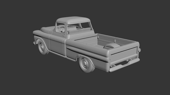GMC 100 1959 3D print model 3