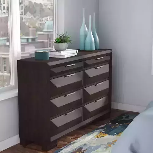 Richburg Drawer Double Dresser