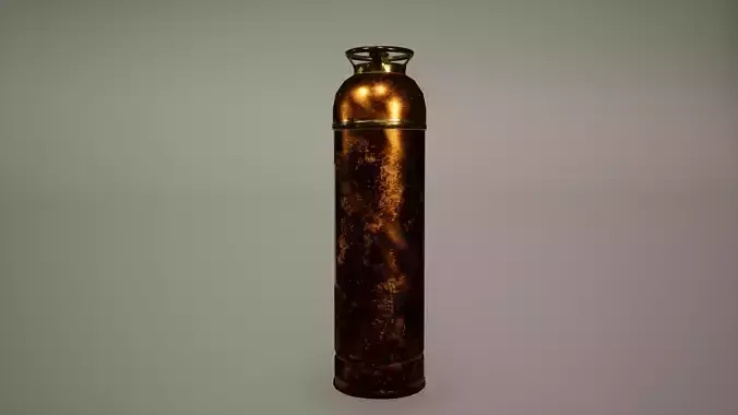 Steampunk Prop Low Poly Game Ready Low-poly 3D model