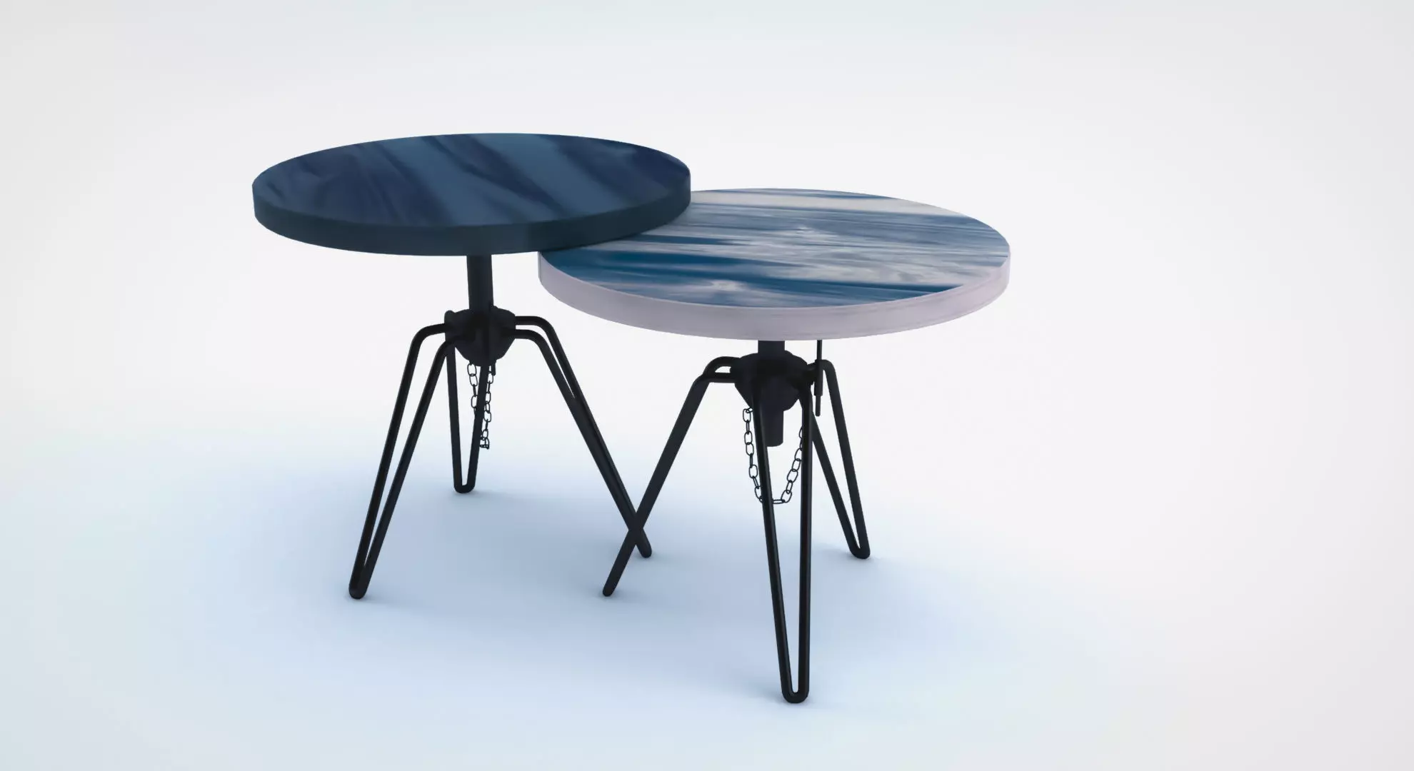 Industrial Table Free 3D model