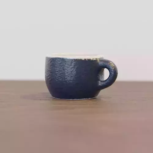 Simple modern ceramic cup Free 3D model