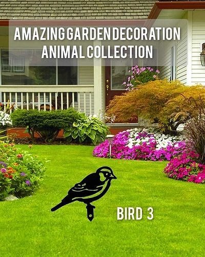 Wonderful Artificial Bird Home and Garden Outdoor Lawn Decor 3D model