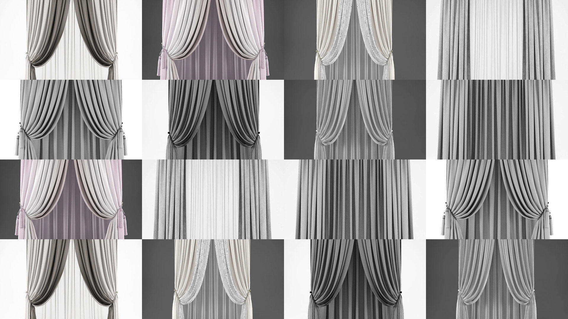 Collection 3D models of 20 _1