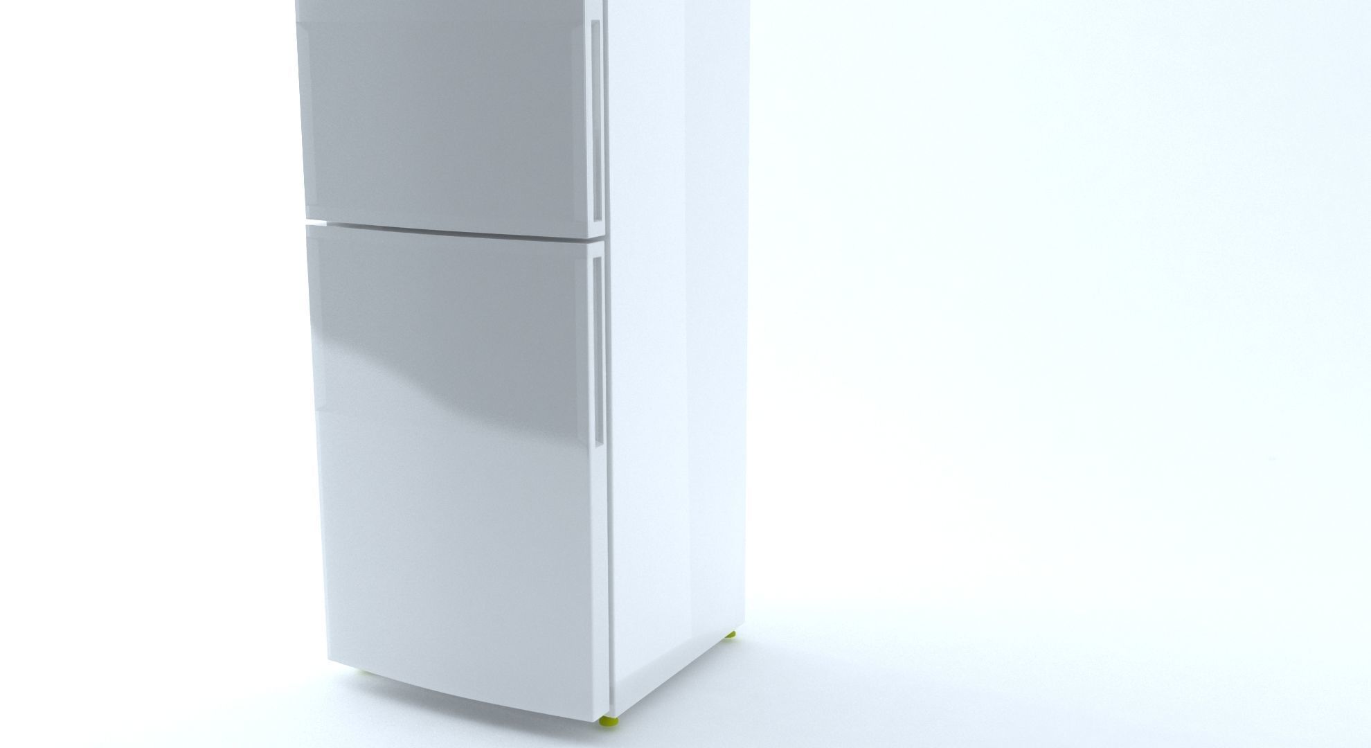 Fridge refrigerator 3D model_1