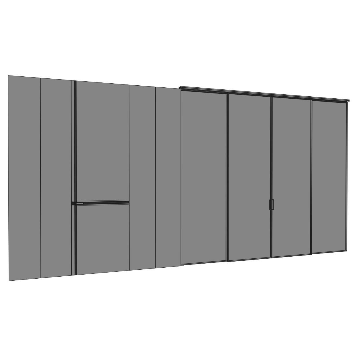 Garofoli Doors Set 3D model_5