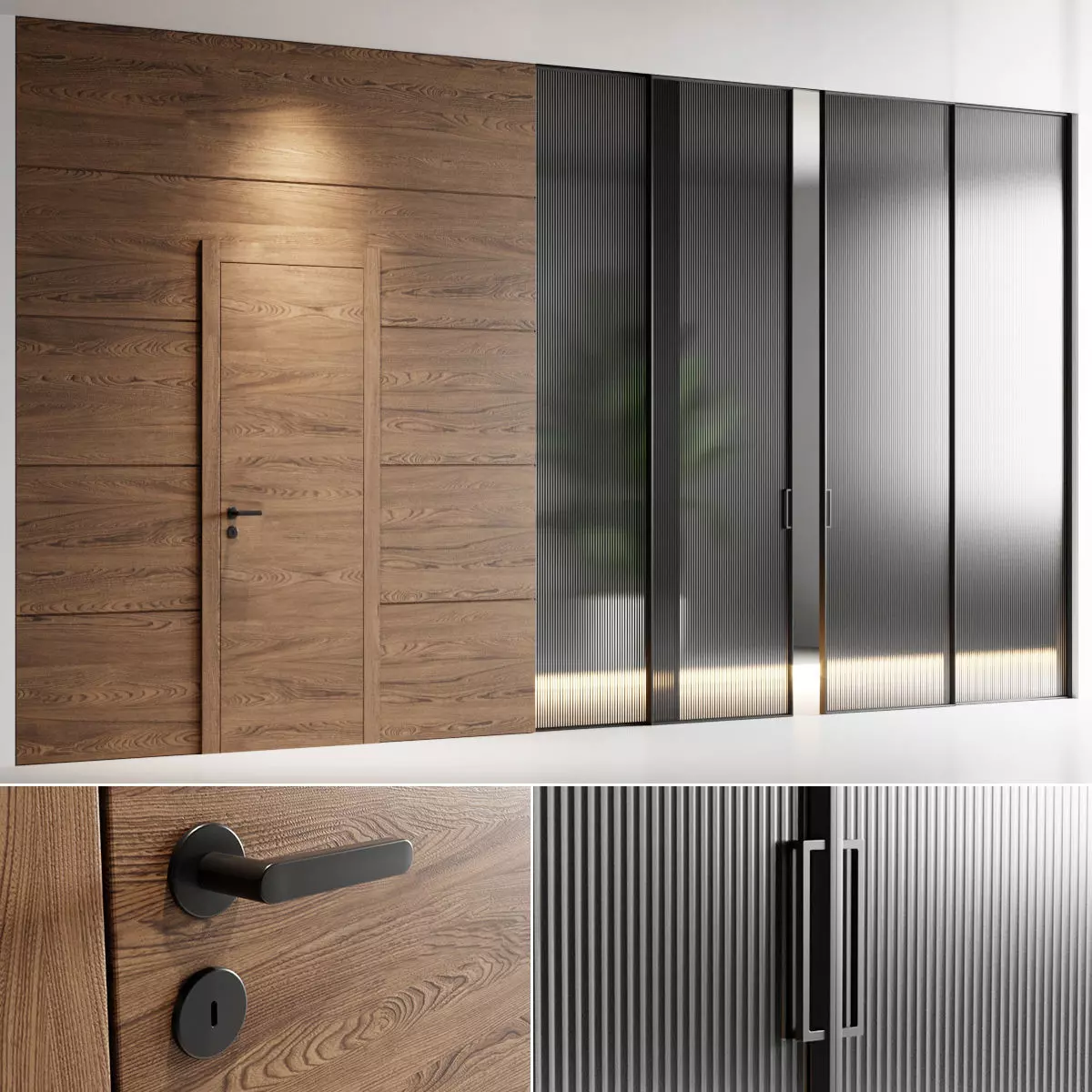 Garofoli Doors Set 2 3D model_0