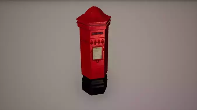 Steampunk Prop Low Poly Game Ready