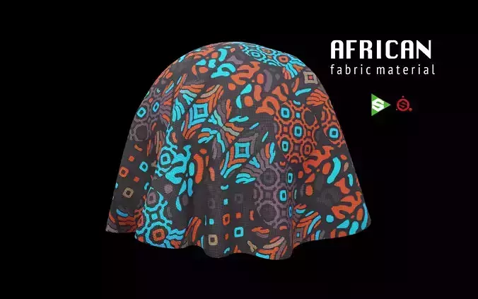 African Fabric Materials Texture