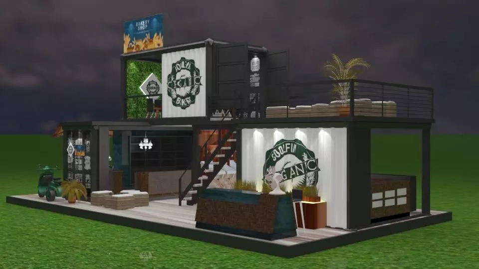 Bakery Shop 3D model_0