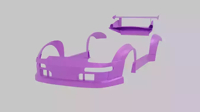 rwb porsche 911 933 3D model