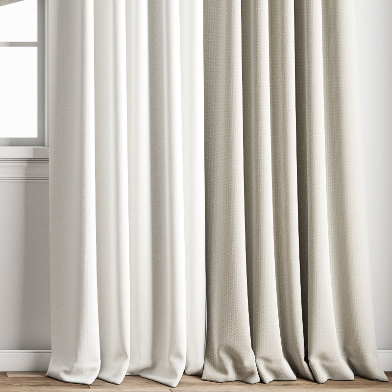 Curtain 166 3D model_3