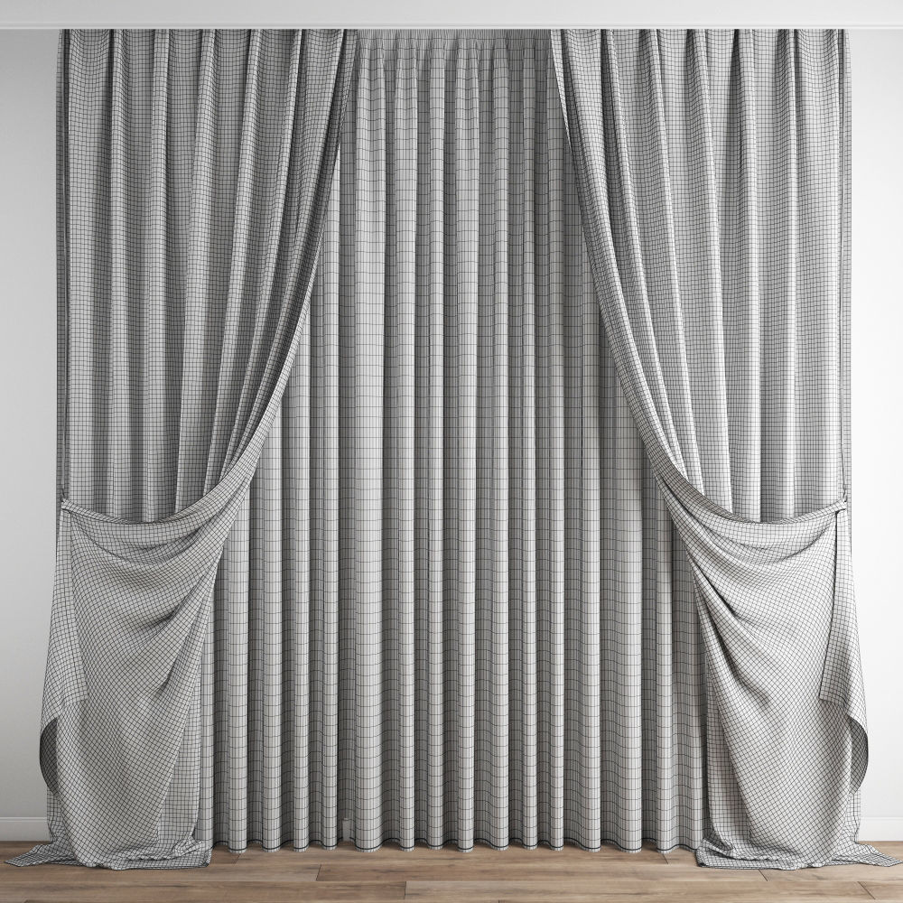 Curtain 167 3D model_7