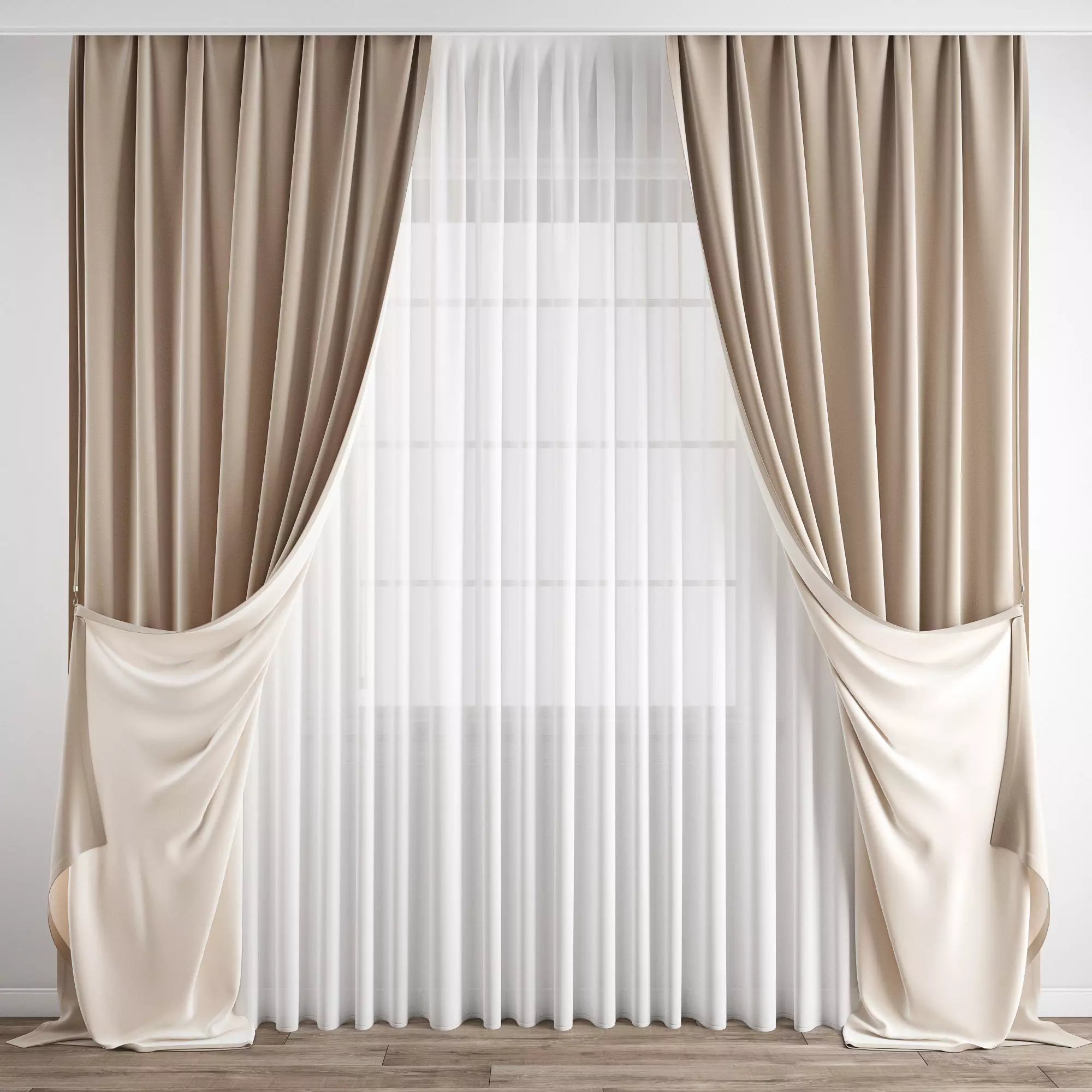 Curtain 167 3D model_0