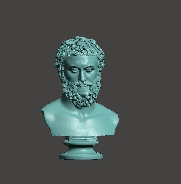 Thales of Miletus Bust 3d printing 3D print model_2