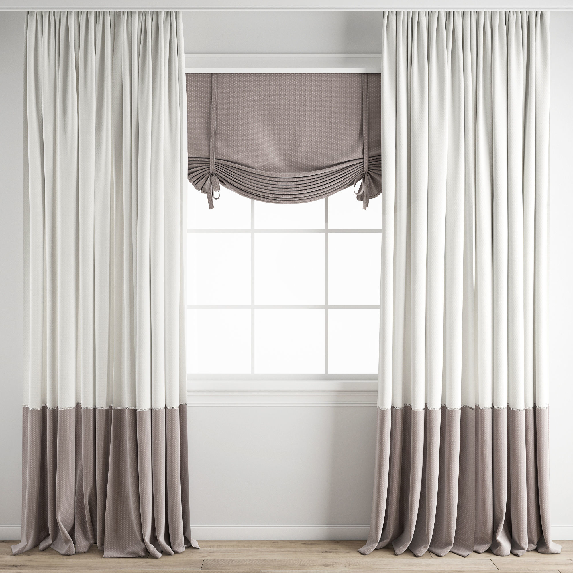 Curtain 168 3D model_4