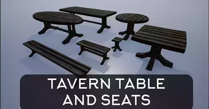 Tavern Table and Seats