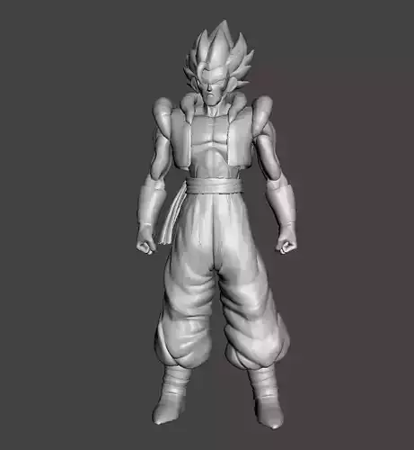 Skinny Gogeta 3D Model
