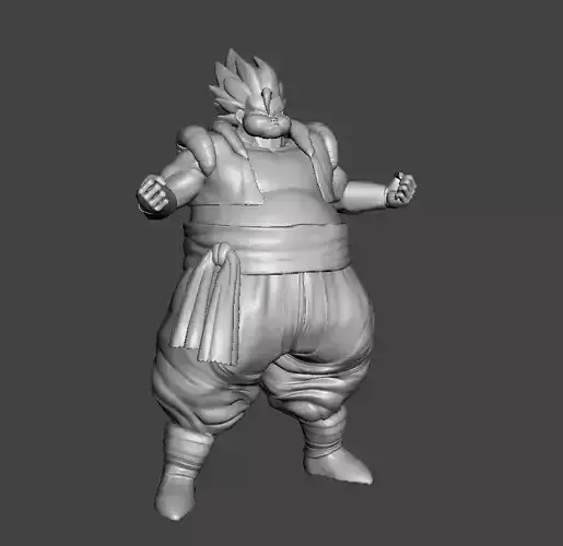 Fat Gogeta 3D Model