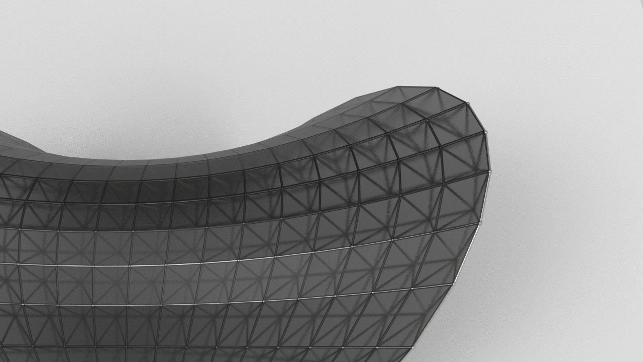 Pavilion Design Inspired Of Architecture 3D model_6