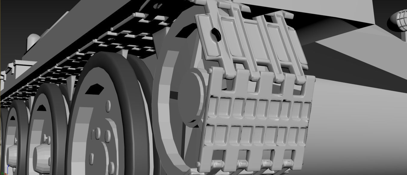 Tank BT-5   3D model_1