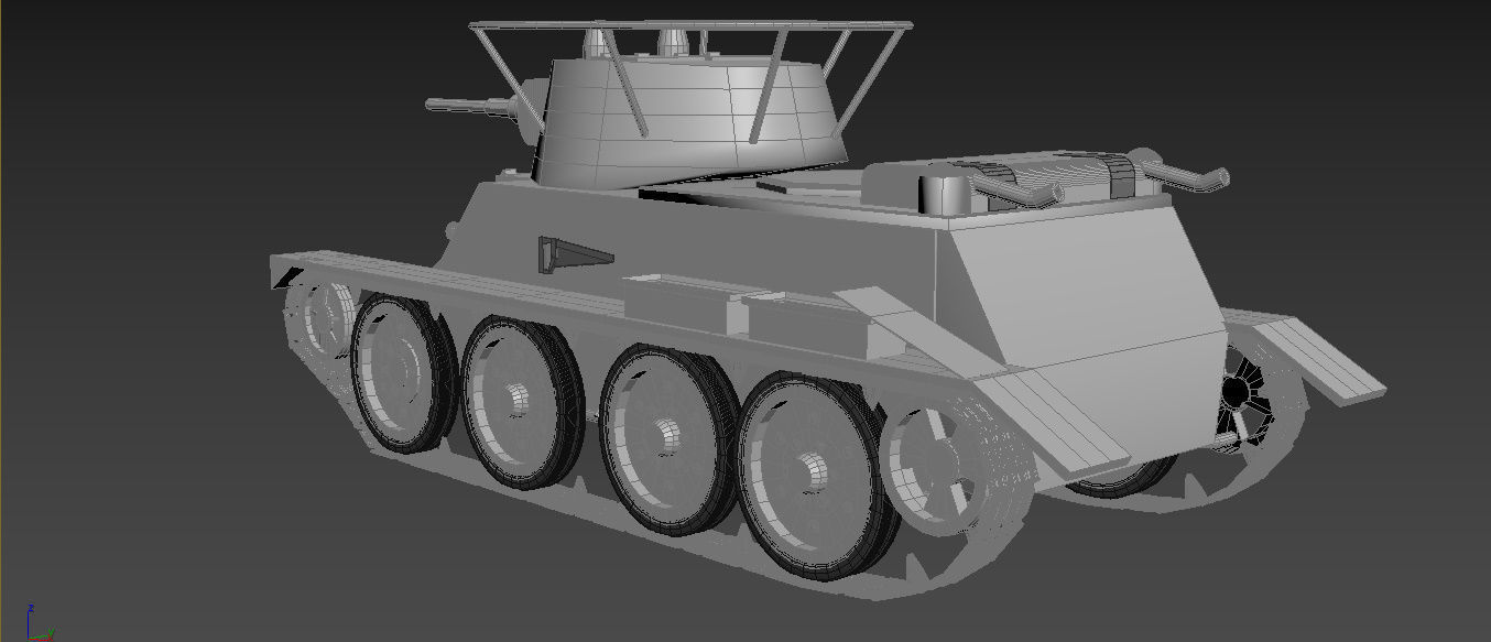 Tank BT-5   3D model_20