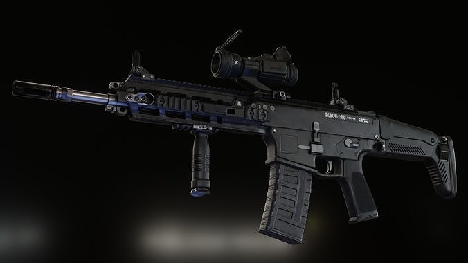 Howa Type 20 Low-poly 3D model