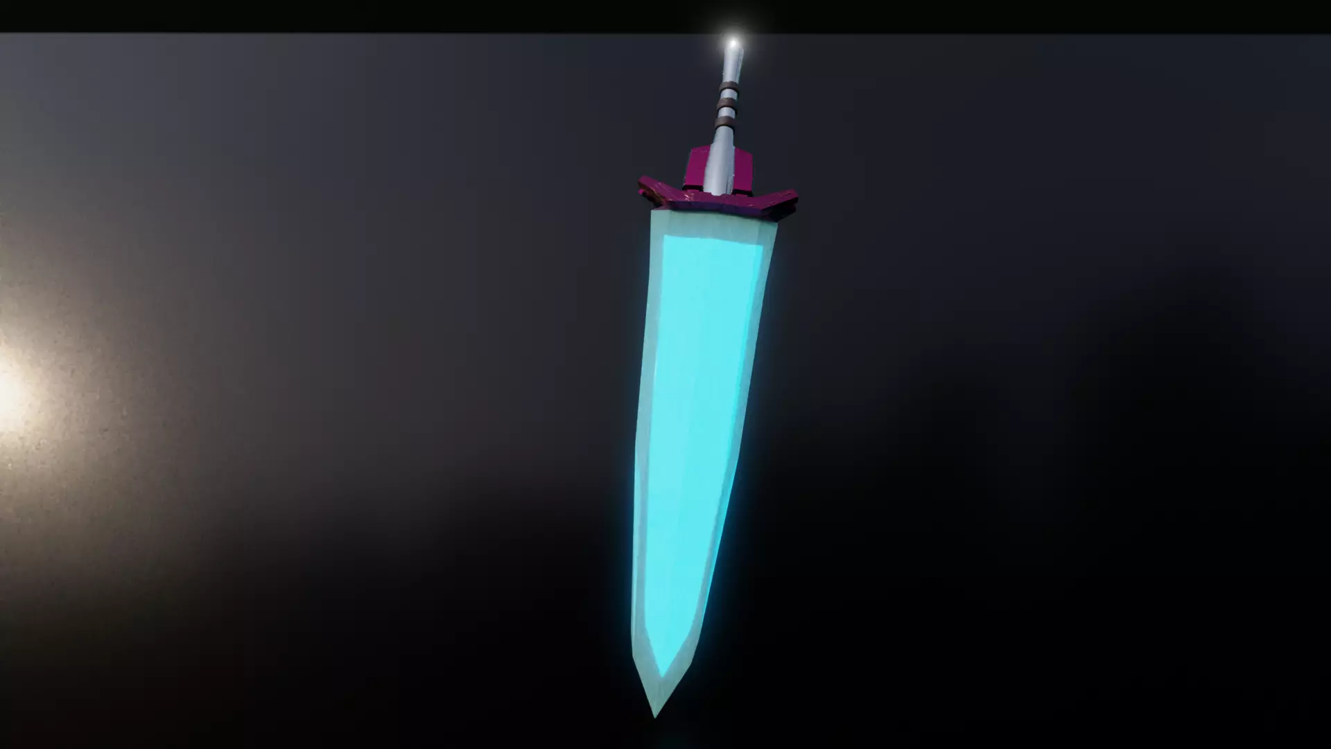 sword 3d model with light Free 3D model