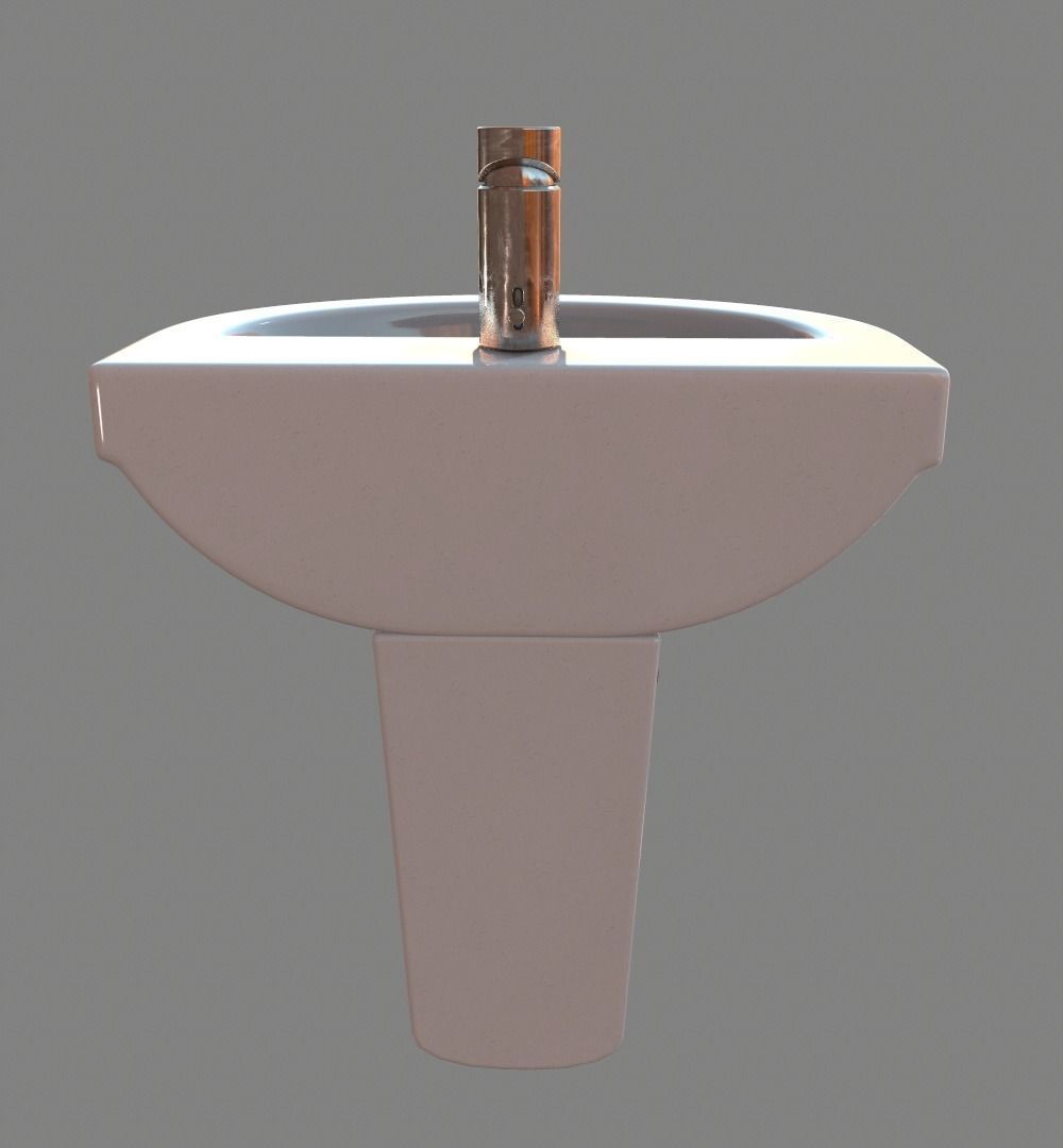 Sink washpoint  3D model_5