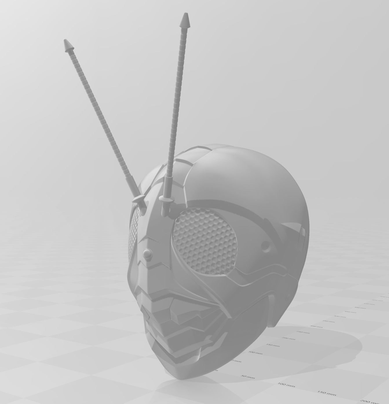 Kamen Rider V3 The Next Movie Helmet Cosplay 3D print model_6