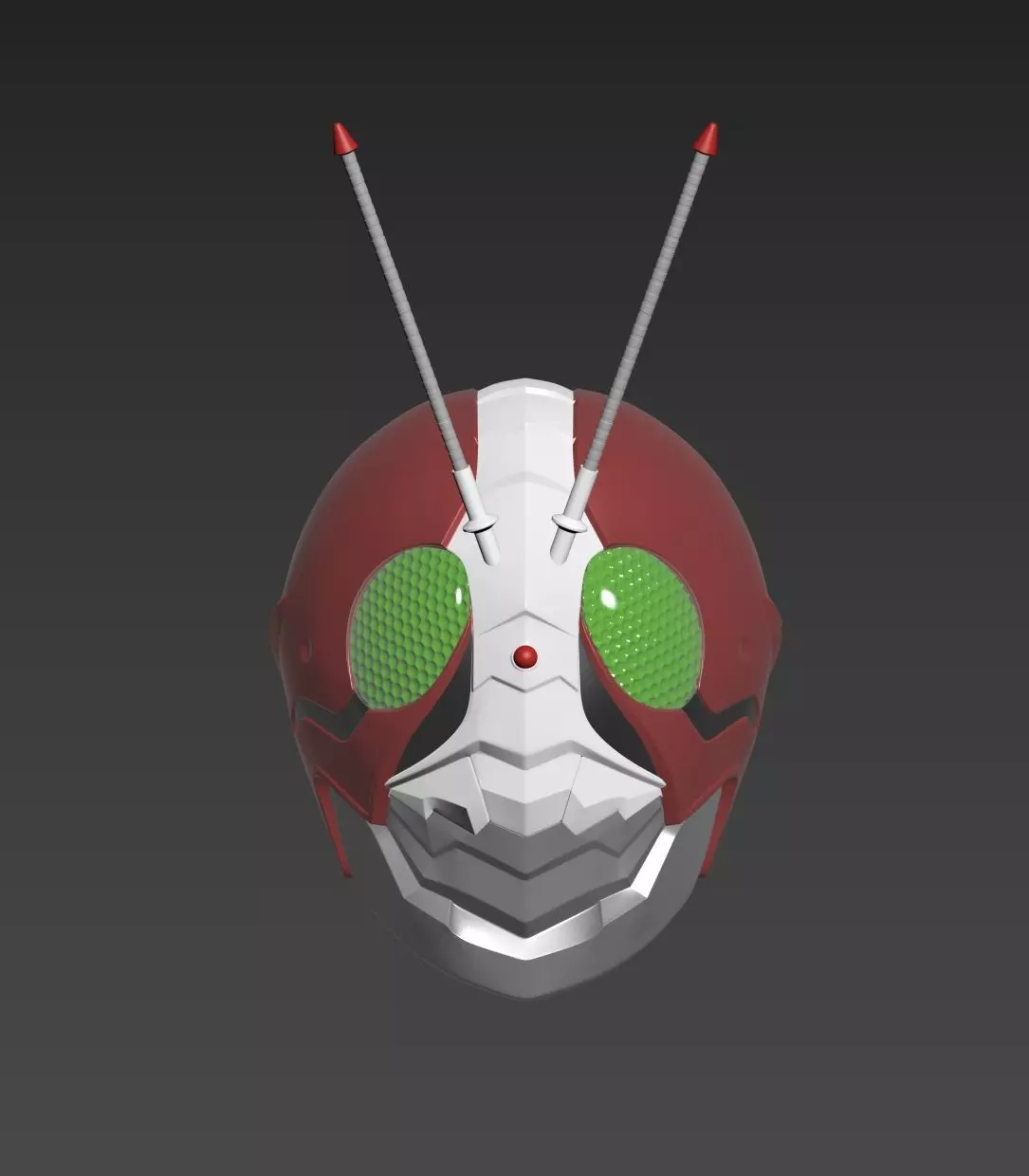 Kamen Rider V3 The Next Movie Helmet Cosplay 3D print model_0
