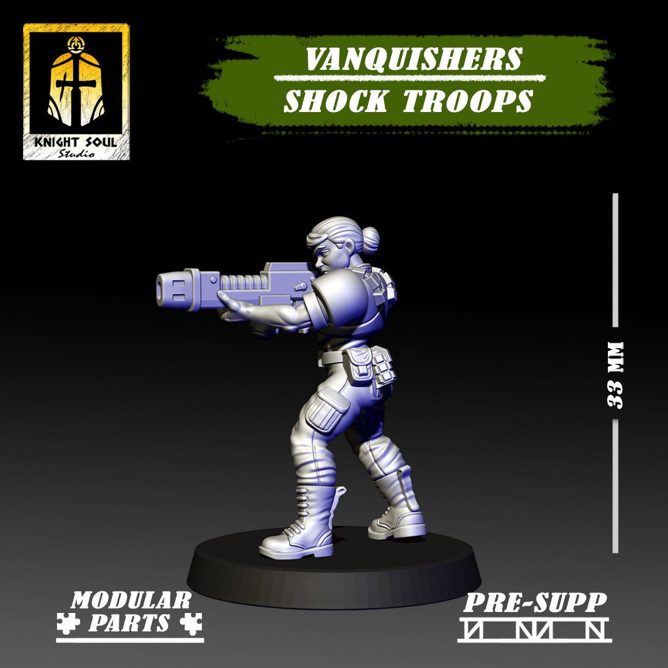 Vanquishers Shock Troops 3D print model_17