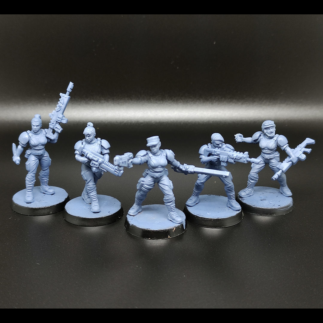 Vanquishers Shock Troops 3D print model_9