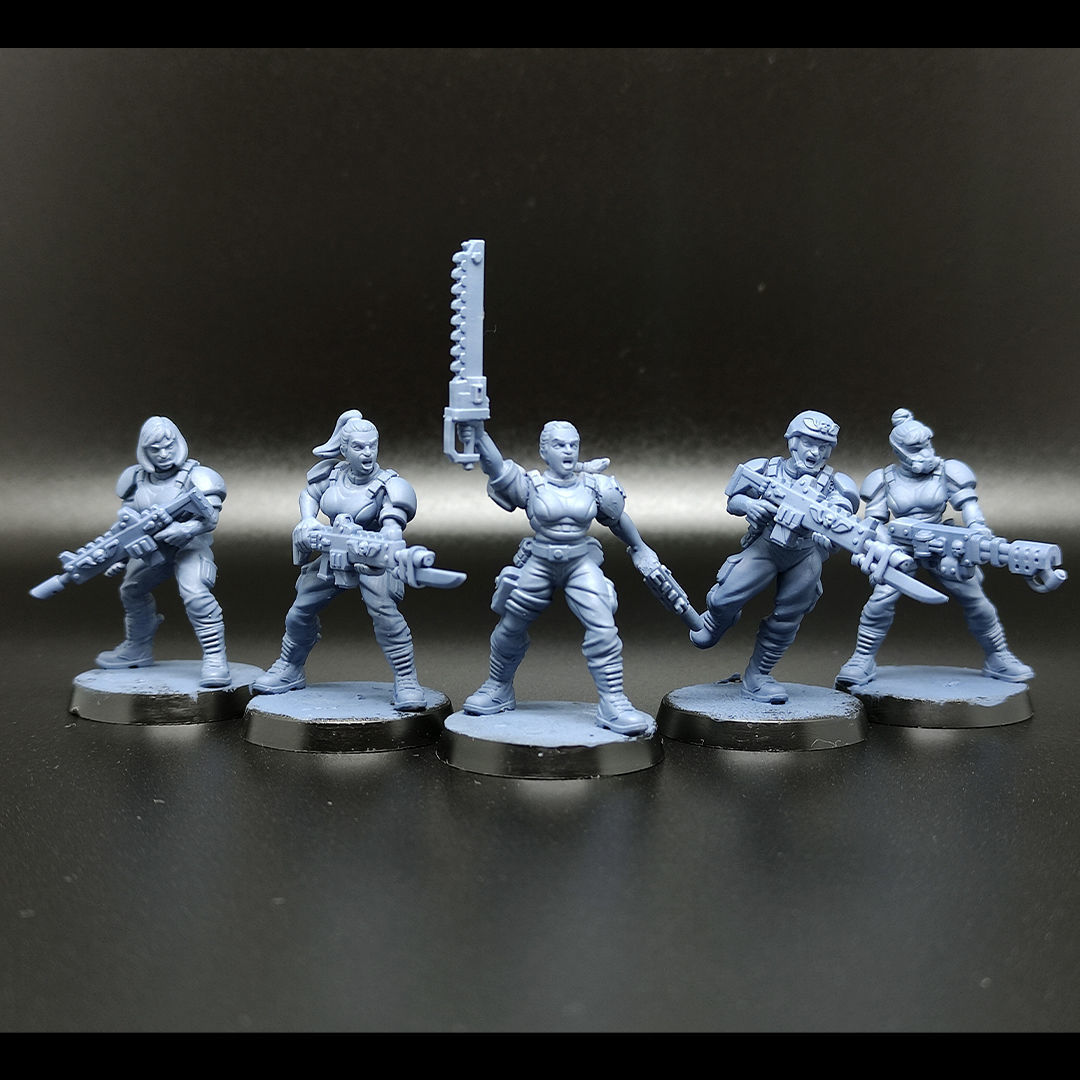 Vanquishers Shock Troops 3D print model_7