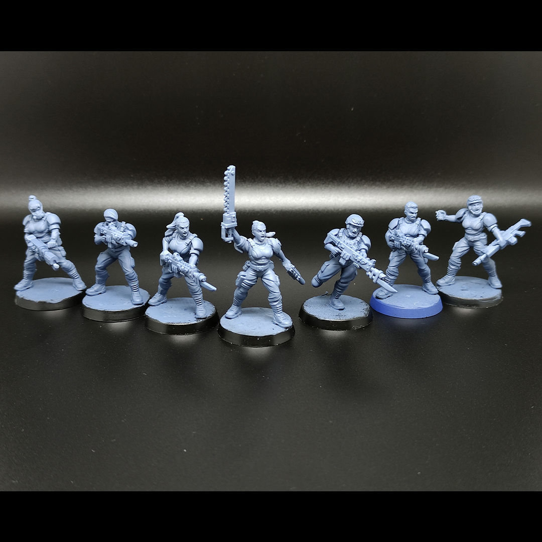 Vanquishers Shock Troops 3D print model_4