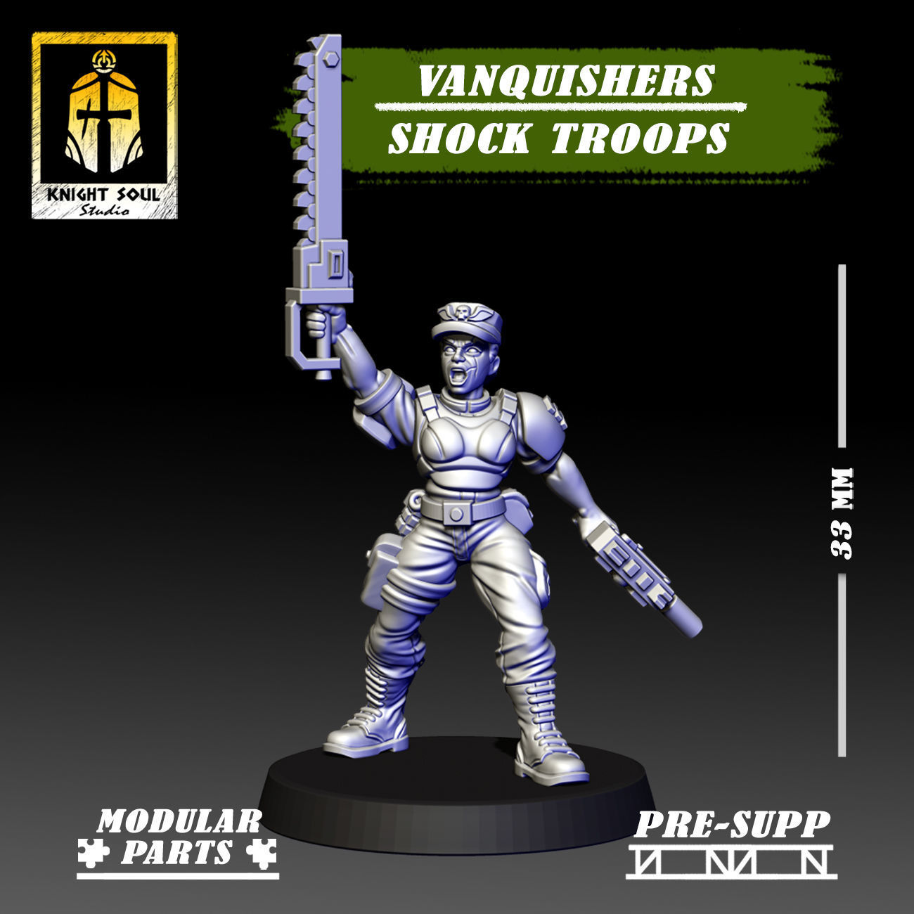 Vanquishers Shock Troops 3D print model_26