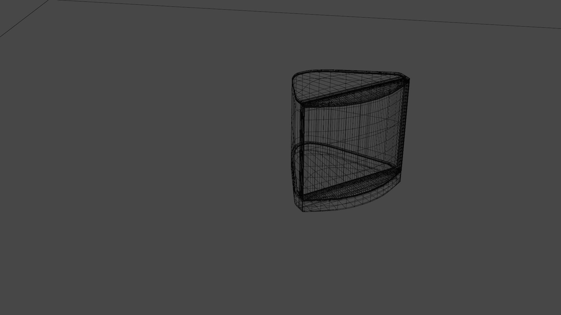 Speaker wall light on wall 3D model_3