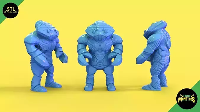 05 Crabber - Fake Monsters 3D print model