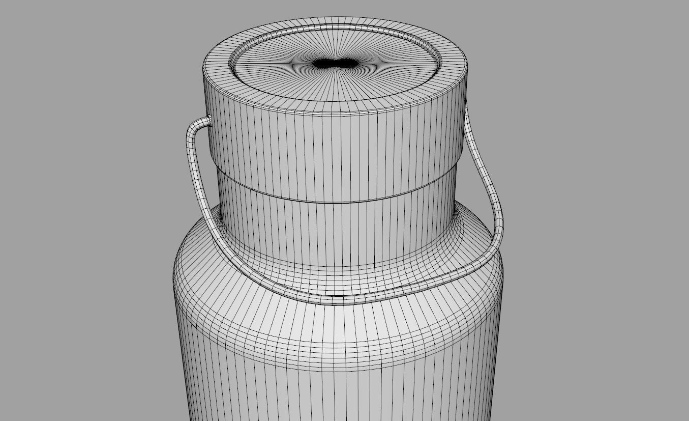 Insulated Stainless Steel Water Bottle 750ml 3D model_9