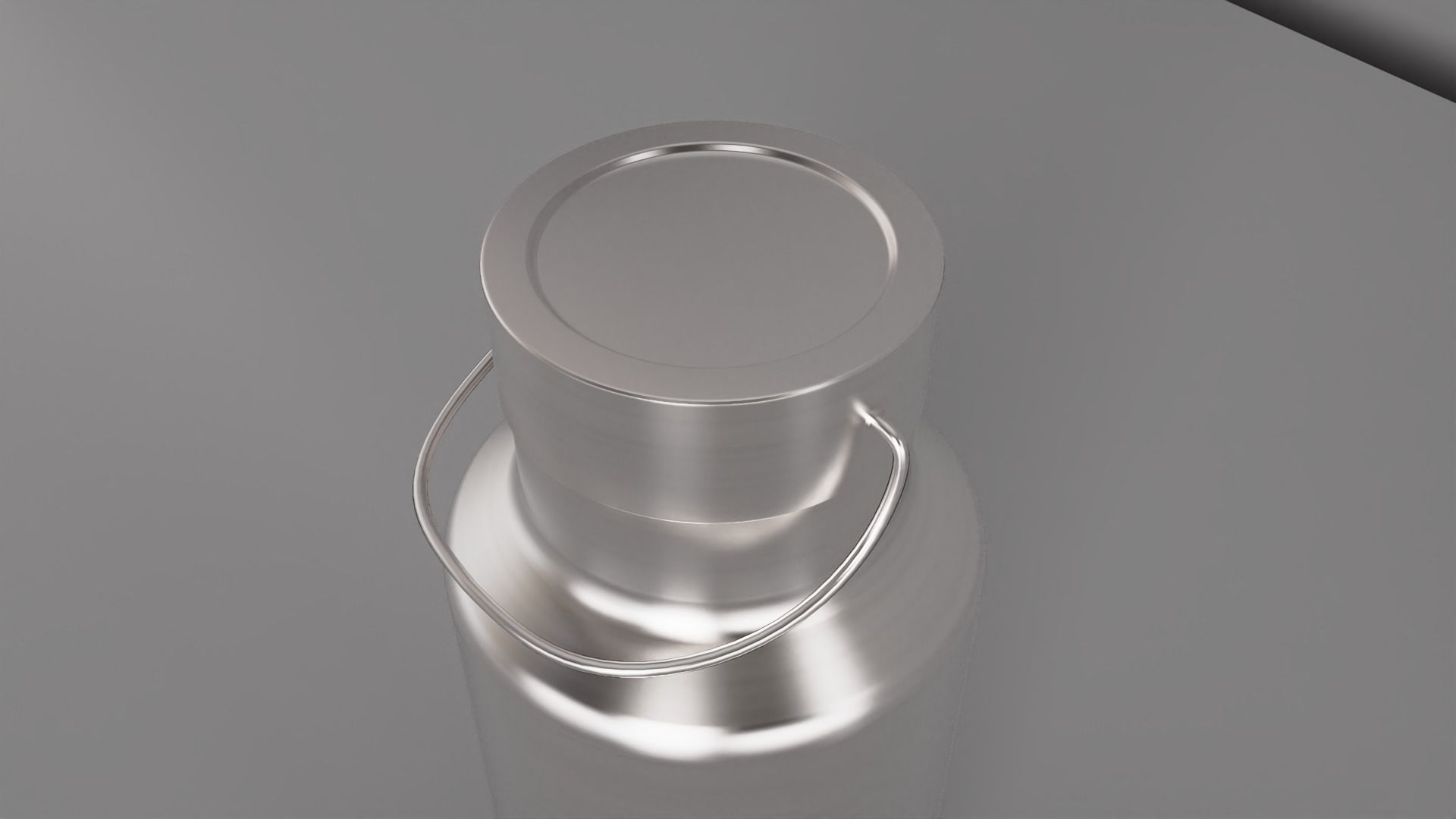 Insulated Stainless Steel Water Bottle 750ml 3D model_6