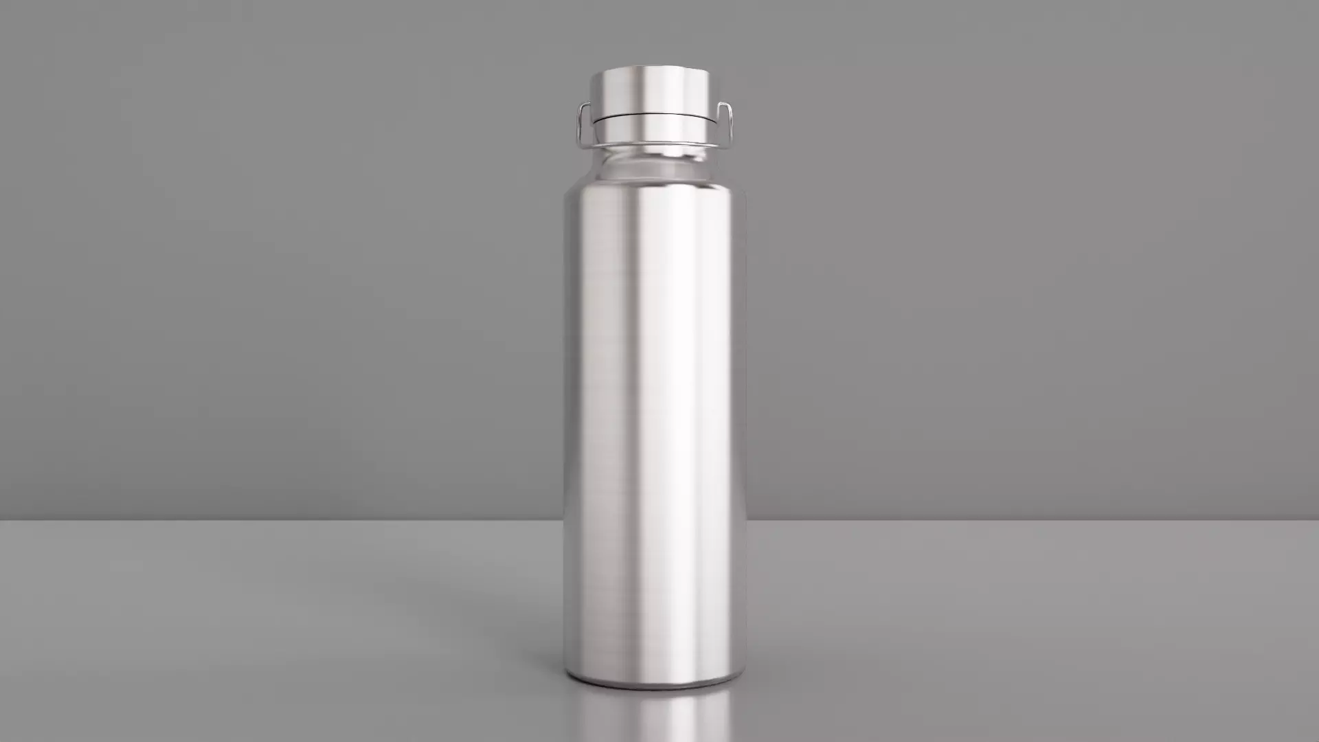 Insulated Stainless Steel Water Bottle 750ml 3D model_0