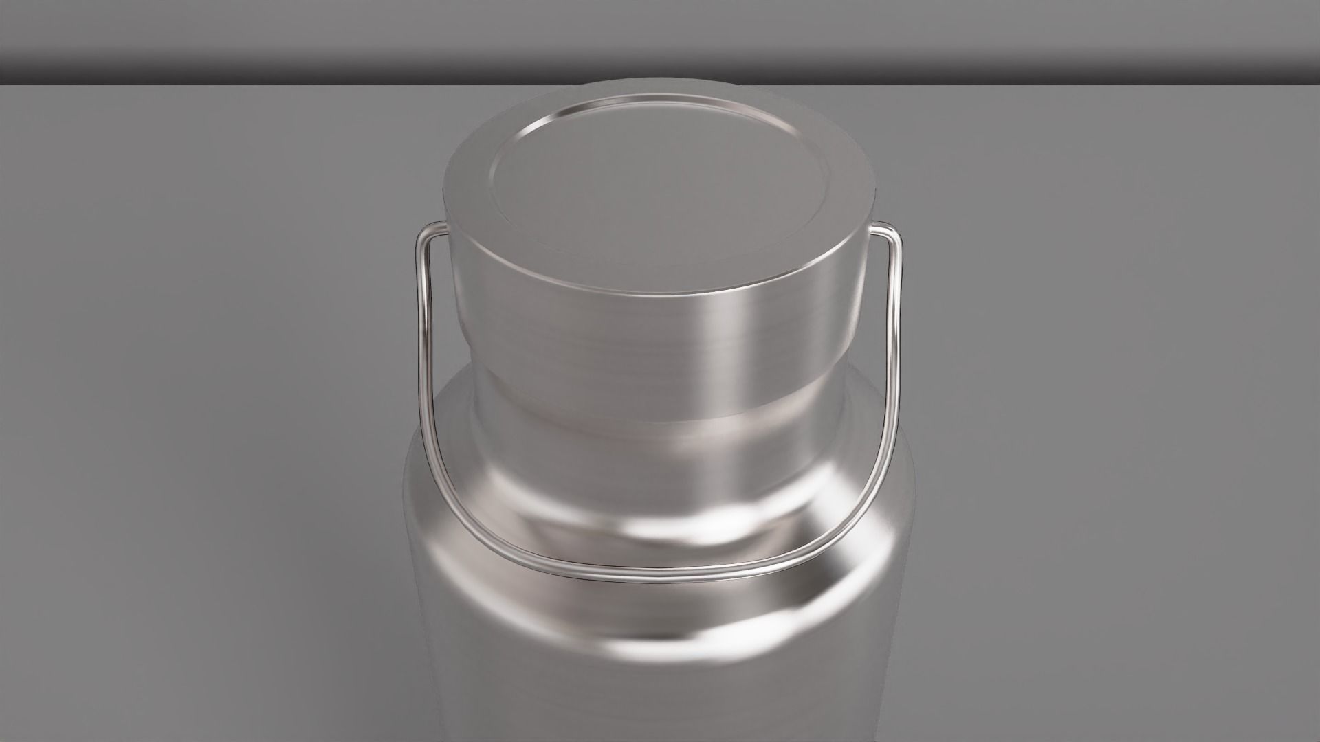 Insulated Stainless Steel Water Bottle 750ml 3D model_3
