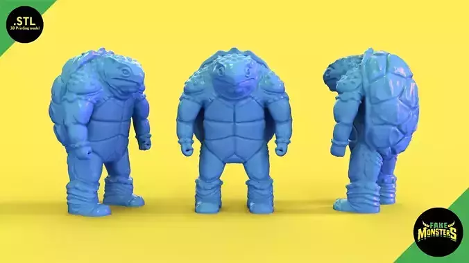 06 Talaman - Fake Monsters 3D print model