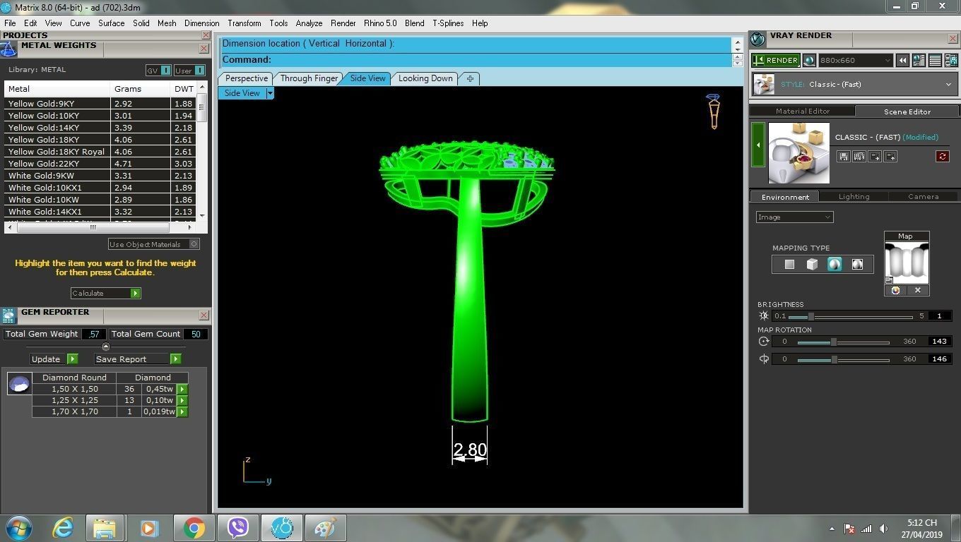 butterfly ring for women 109 3D print model_8