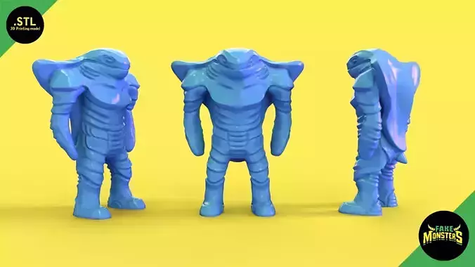 07 Rayzan - Fake Monsters 3D print model