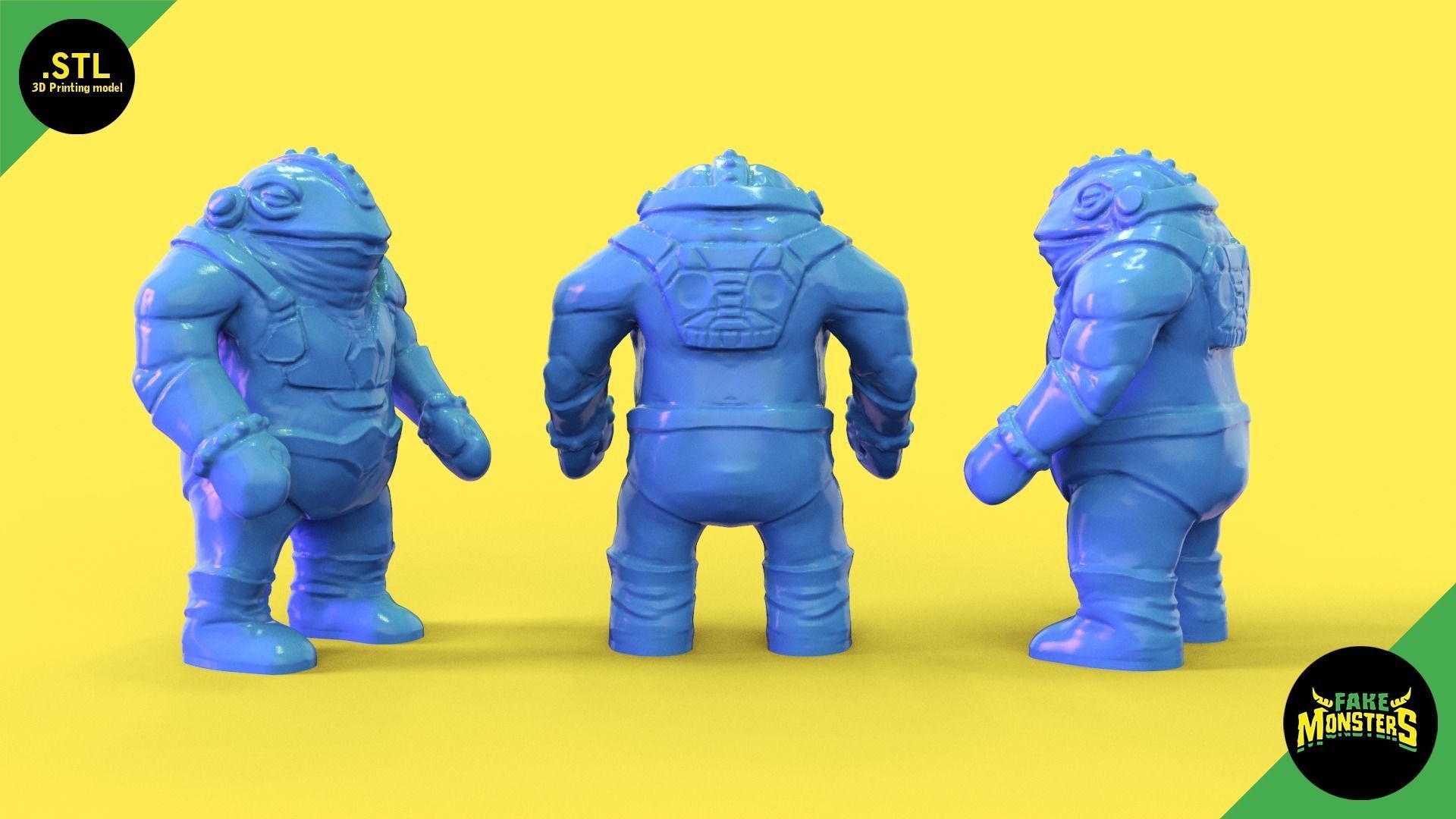 09 Zid - Fake Monsters 3D print model_1
