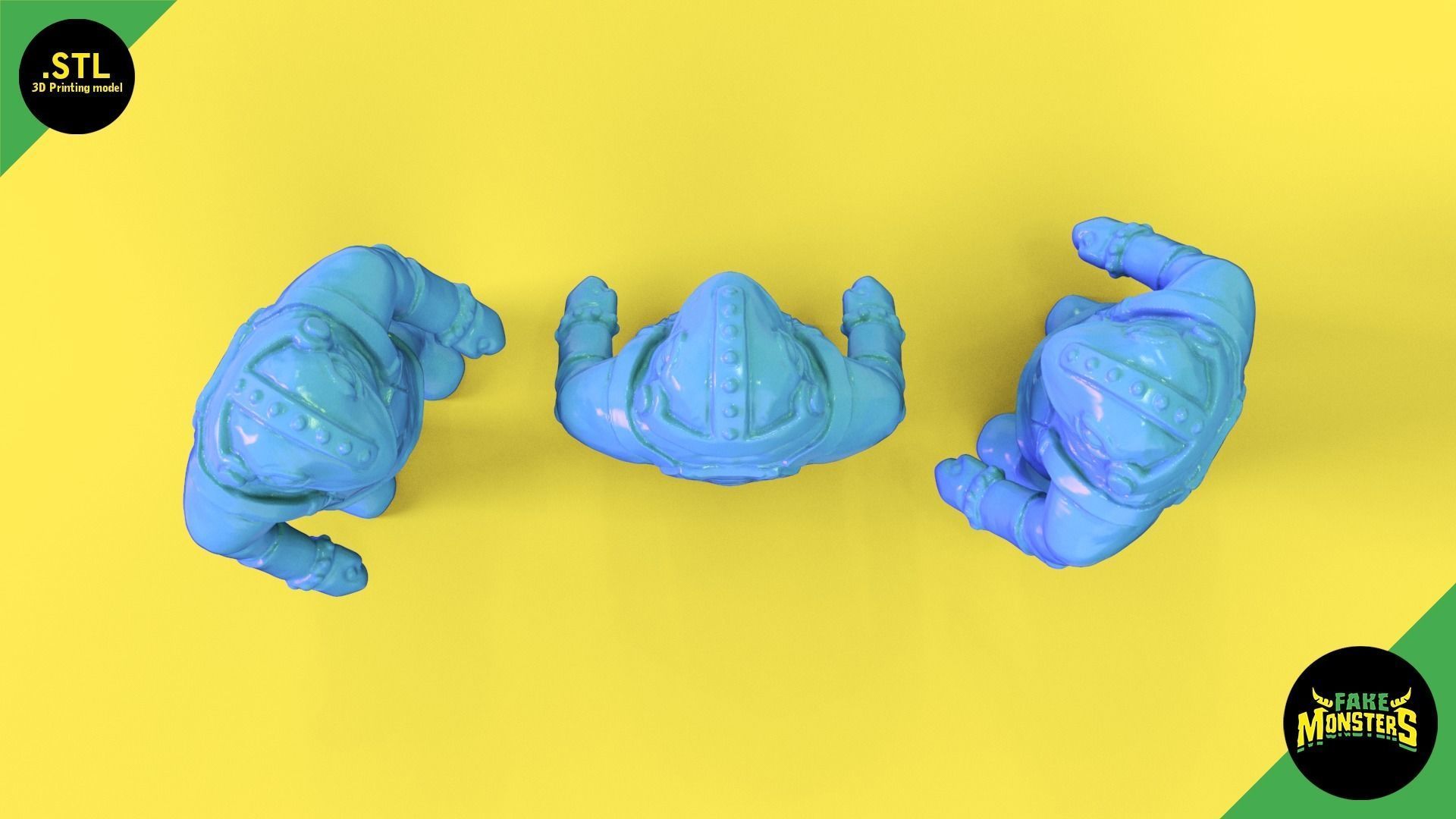 09 Zid - Fake Monsters 3D print model_2