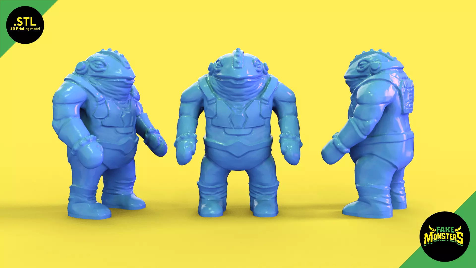 09 Zid - Fake Monsters 3D print model_0